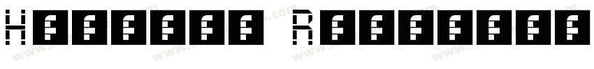 Honduro Regular字体转换